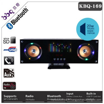 En gros haut-parleur subwoofer 20W avec carte usb / sd / fm